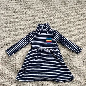 Mini Boden Striped Dress, Girls 4-5yr